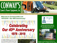 Tablet Screenshot of conwaysusa.com